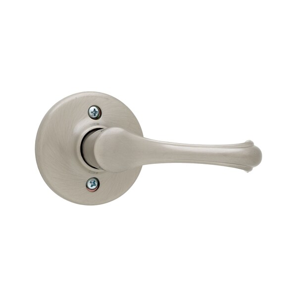 Kwikset Dorian Lever Half Dummy with New Chassis Satin Nickel Finish 488DNL-15 - main
